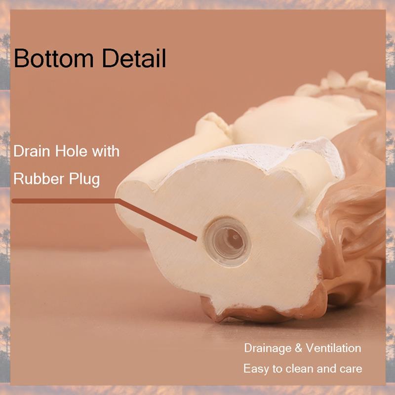 2025 Trend Small Fairy Succulent Plant Pot Kit With Drainage Hole 4 Inch Indoor Cactus Pot Unique Cute Flower Vases Decor Durabl