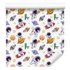 Cosmos Wallpaper In White, Light Gray and Cream for Living Room and Bedroom 50x1000