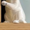 Уникальный подарок на день рождения для друзей, милая фигурка кошки, 3D-печатная статуэтка маленького котенка, для стола, DIY, поделки для рисования, дети, взрослые, декор для книжной полки,