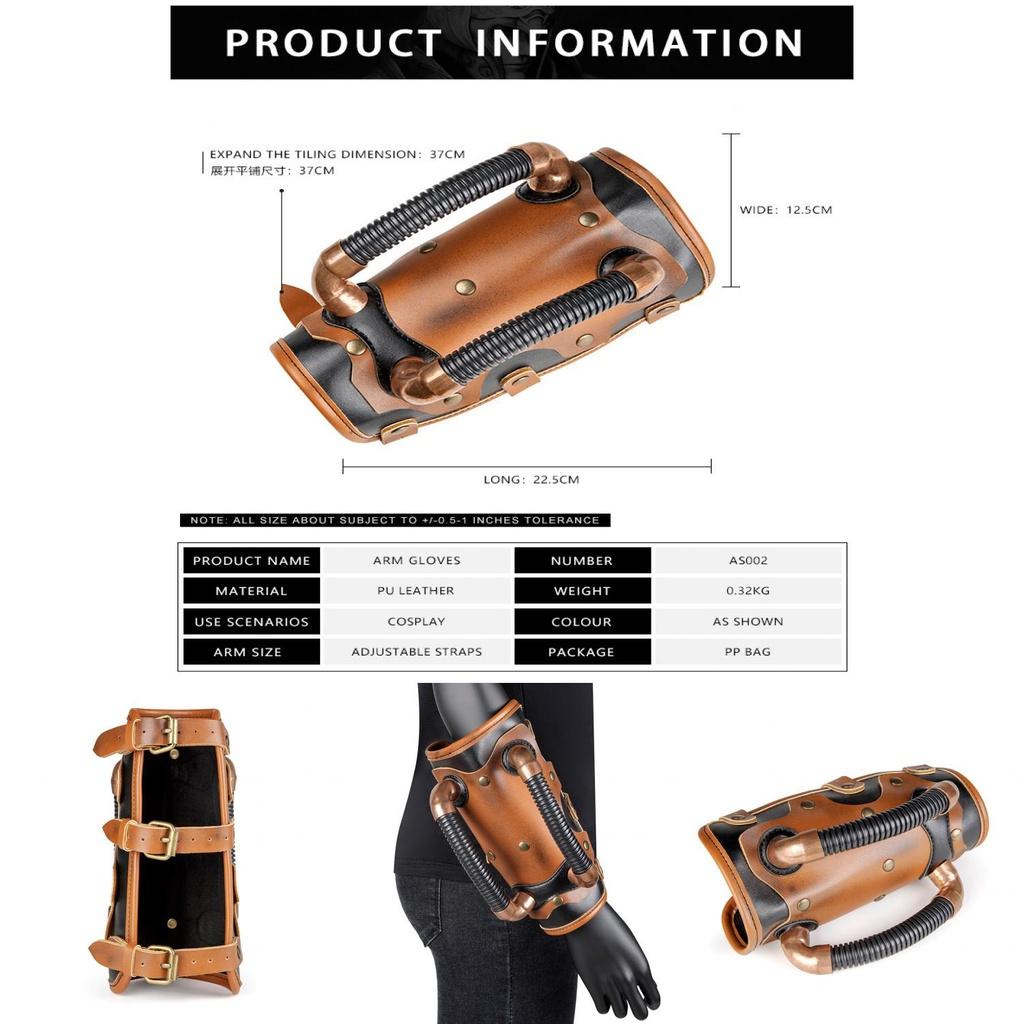 Gearduke Стимпанк Косплей Средневековый Ретро Рыцарский Наручный Браслет Уникальный Дизайн!