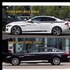 Jaguar XF/XJ/XE/XEL Пользовательская наклейка с пинстрайпом на линию талии и боковую юбку