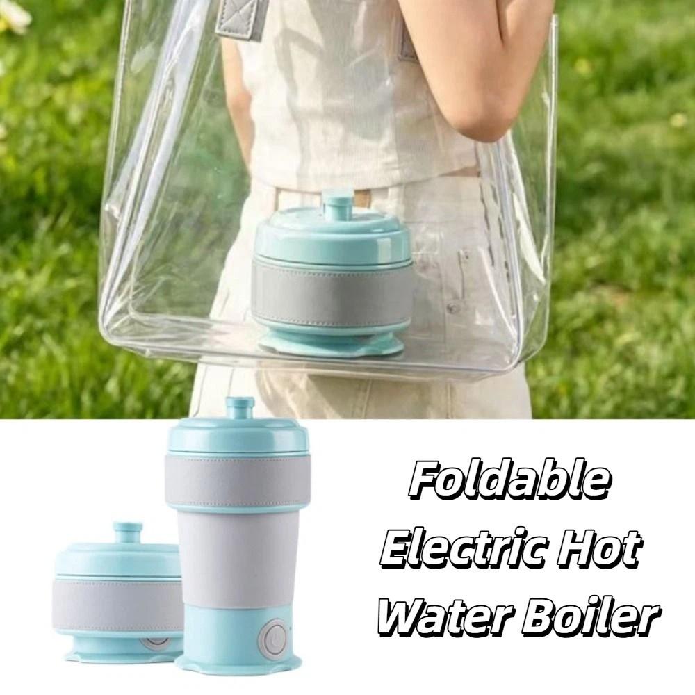 Portable Electric Kettle Foldable Heating Water Cup Small Household Portable Water Boiler Trip Use