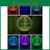 Death 3d Led Illuminated Night Light Lamp 7 Color Home Decoration
