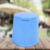 Multi Function Outdoor Portable Bathroom Toilet Seat for Children Elderly Pregnant Women(Blue )