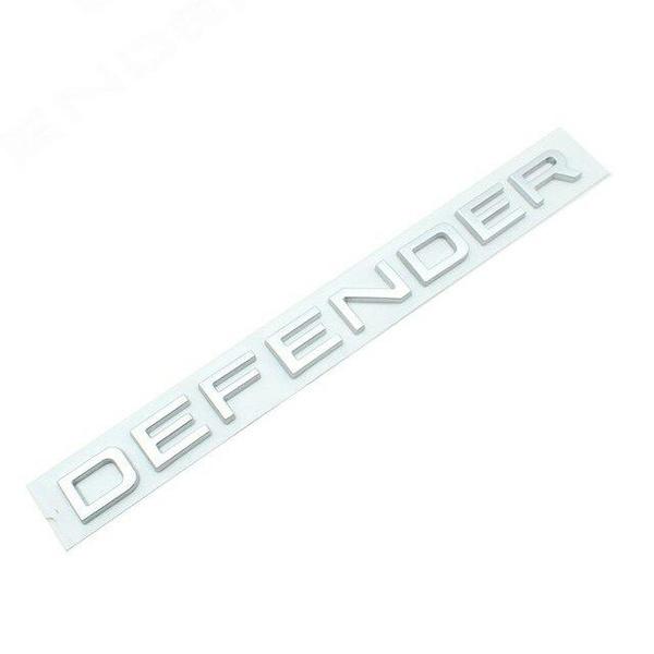 Автомобильные 3D ABS DEFENDER Буквенные Наклейки с Логотипом и Отличительные Знаки Для Land Rover DEFENDER Автомобильные Передние Капот Задние Багажник Кузов Эмблема Наклейки