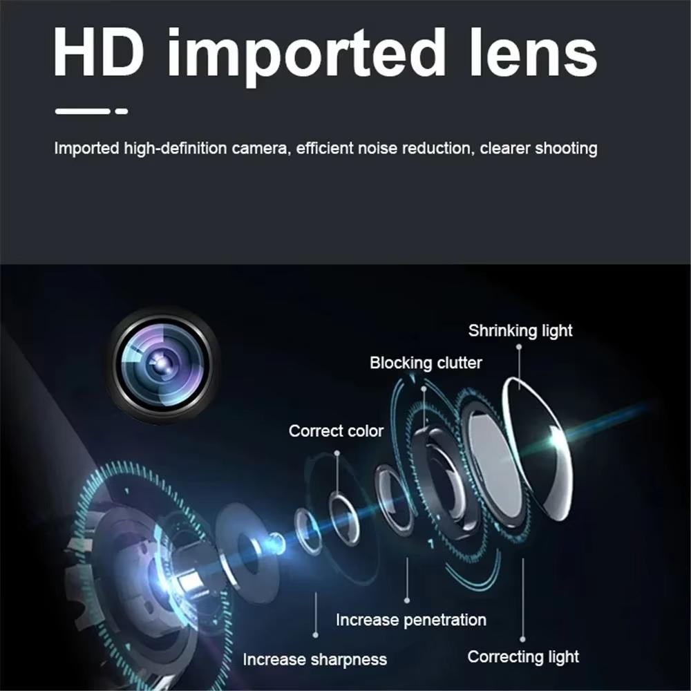 2025 New HD 1080P Mini Camera Back Clip Wearable Compact Body Cam Outdoor Security Sports DV Camcorder Motion Detection Video Recorder