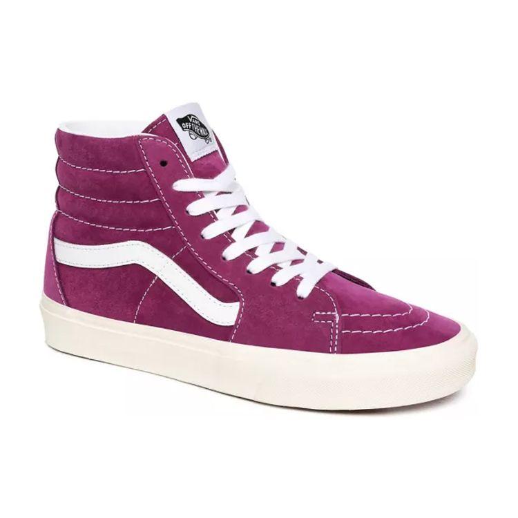 Vans Sk8 Classic Side Stripe High Top Skate Shoes Unisex Sneakers Purple VN0A4BV618Q