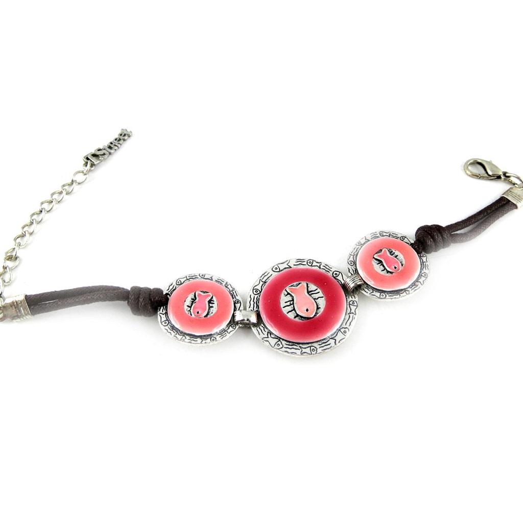 Les Trésors De Lily [D9666] — Розовый дизайнерский браслет «Таласса»