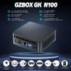 GZBOX Mini PC Маленький ПК, оснащенный Windows 11 Pro 12-го поколения Intel Alder Lake N100 Max Маленький ПК 8 ГБ памяти DDR4 128 ГБ SSD-накопитель Игровая консоль