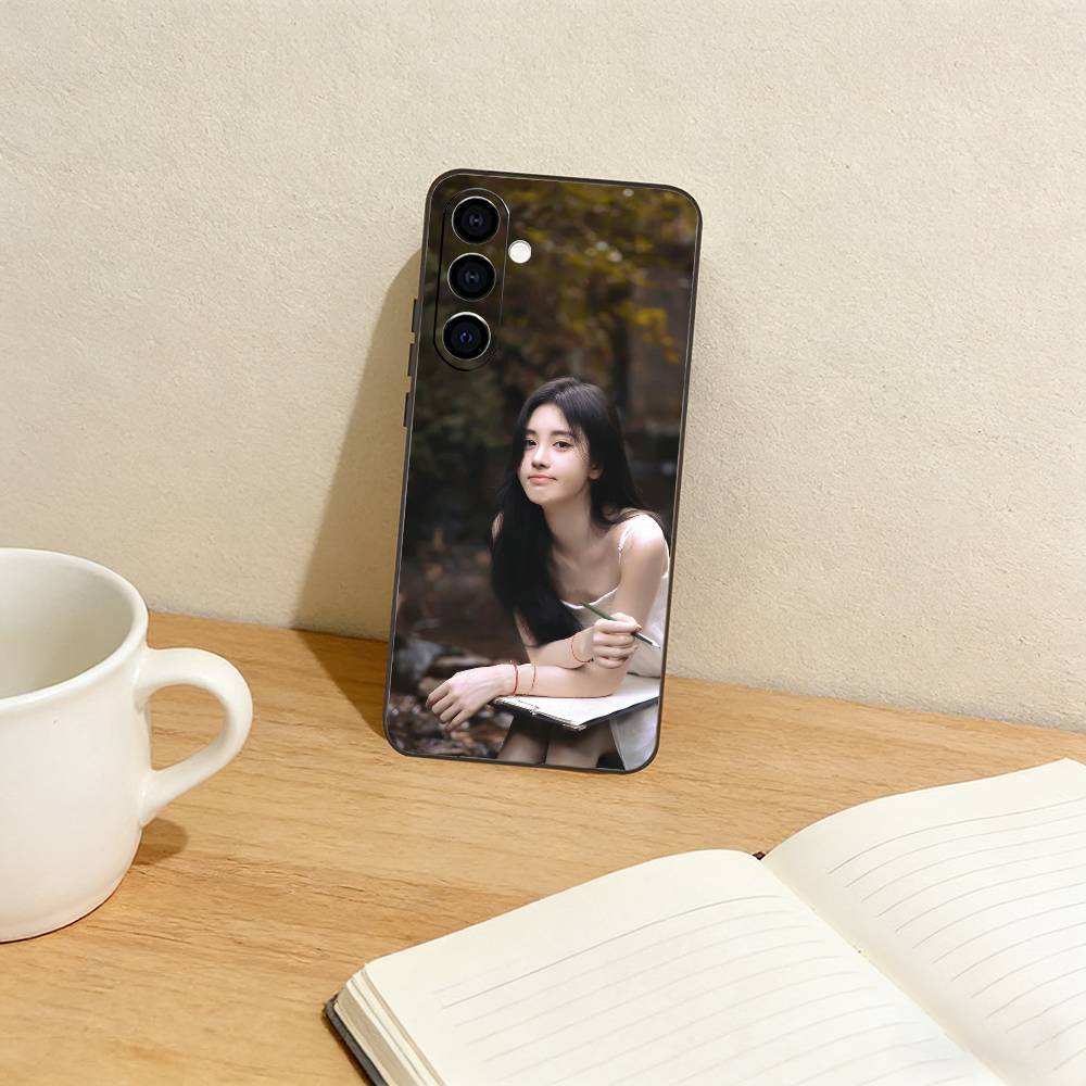 Чехол для телефона Cecily-Ju Jingyi для Samsung Galaxy A73, A72, A71, A70, A53, A52, A51, Другие Мягкий черный чехол