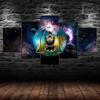 Spiritual Awakening Meditation Canvas 5 Piece Five Panel Wall Print Modern Art Poster Picture Home Decor Gift For Him Her