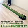DAIYA GOLF Diamond Twin Putter Green HDR Putter Mat Putter Practice Mat Оборудование для тренировок по гольфу Тренировочные принадлежности Функция возврата Высокий уклон