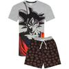 Mens Goku Short Pajamas Set