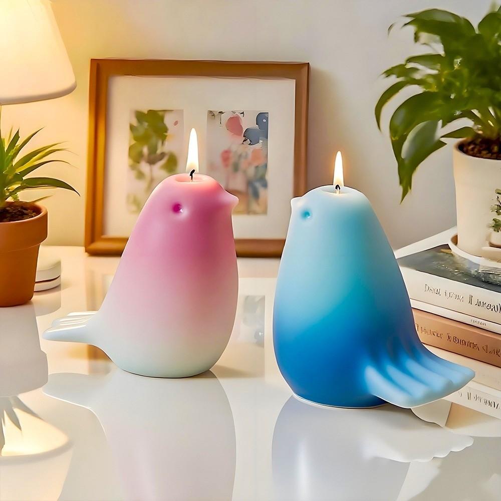 Silicone Silicone Candle Mold DIY Bird Mold New Animal Ornament Mold Home Decoration