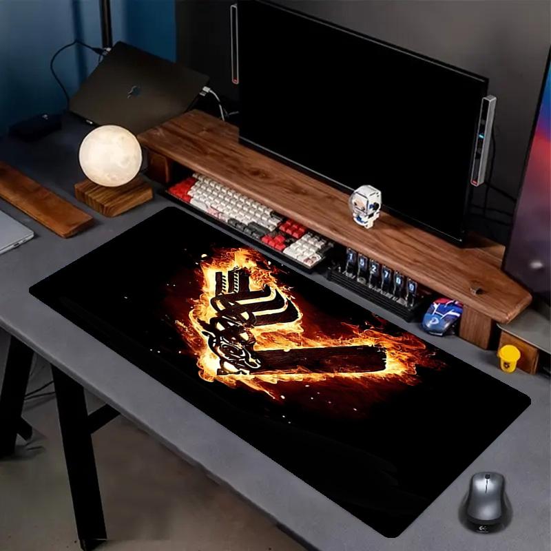 Valheim Print Mouse Pad, Anti‑Slip Desktop keyboard Mat, for PC Laptop Gaming Working Daily Use, Cool Festival Birthday Gift