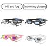 Летние очки для плавания Пляжные аксессуары Аксессуары для бассейна Профессиональные линзы для плавания Взрослые спортивные очки для плавания