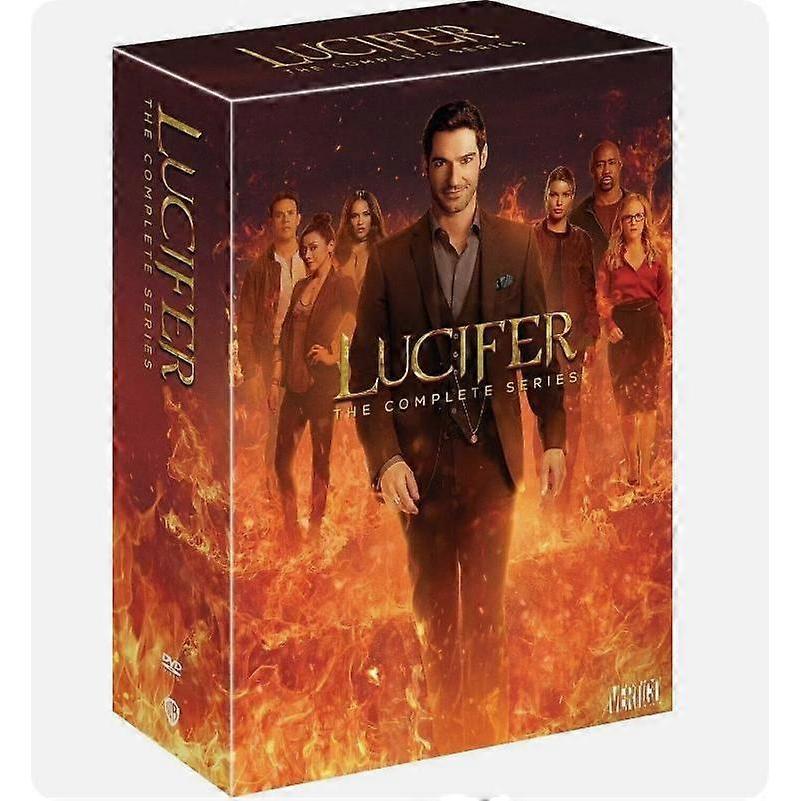 Люцифер: Полная серия сезонов 1-6 (DVD, Комплект из 20 дисков) английская версия