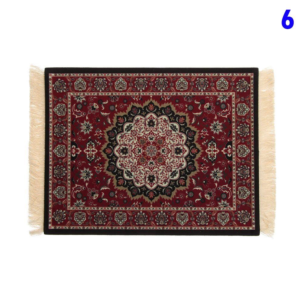 Подставка резиновая противоскользящая прочная настольная декоративная подставка для мышей коврик для стола подушка для мыши персидский ковер стиль