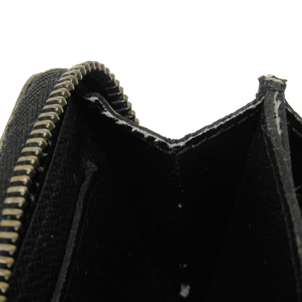 Подержанный 12564 Кошелек Zippy, Вертикальный, M81662 7943, Черный, RFID IC-чип, Monogram Eclipse Noir Мужской из Японии