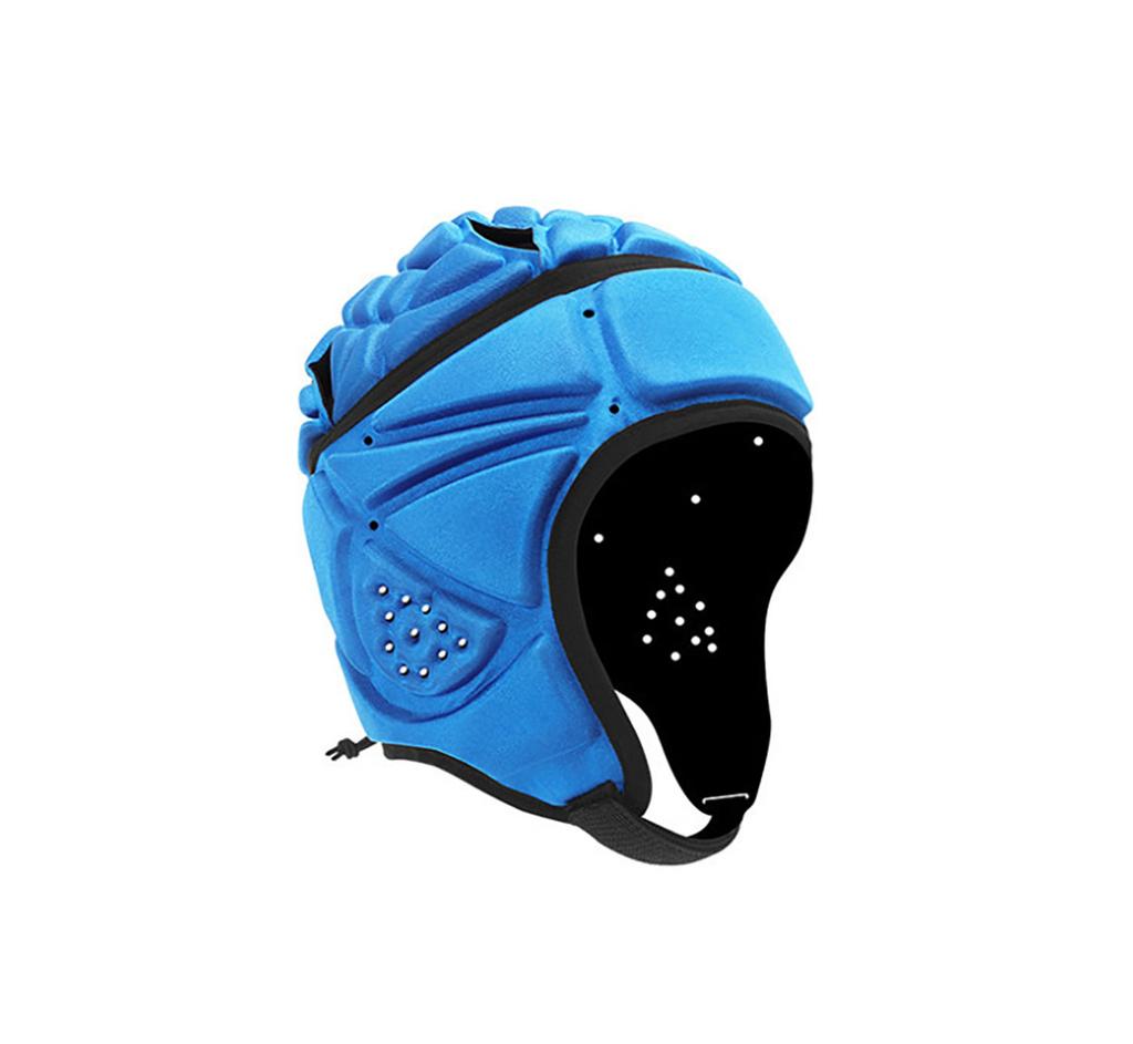 Soft Shell Flag Football Helmet Rugby Helmet Shell Soft Padded Headgear Adjustable Head Protector For Hockey Football