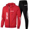 Can Am Team Spyder Motorcycles Printed Mens Autumn Winter Sets Zipper Hoodie+pants Two Pieces Tracksuit Sportswear Sweat Suit