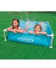 INTEX Mini Frame Pool Blue 122 X 122 X 30cm 57173 Japanese [Genuine Product]