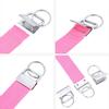 50 Pieces Key Fob Hardware Key Chain Fob Wristlet Hardware With Key Ring For Lanyard