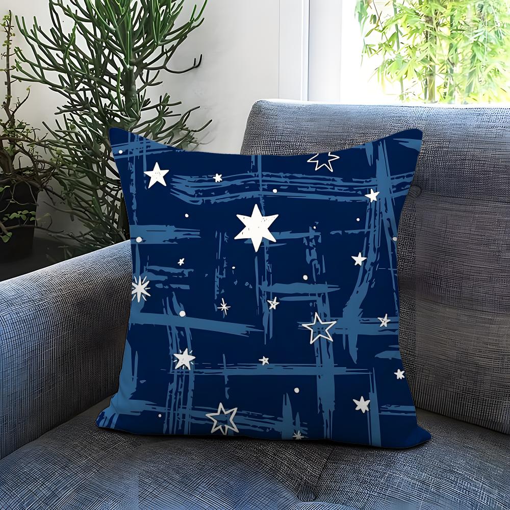 The Starry Sky Cushion Cover Comfortable Reversible Pillow Cover Ideal for Car Sofa Bedroom  Beyond