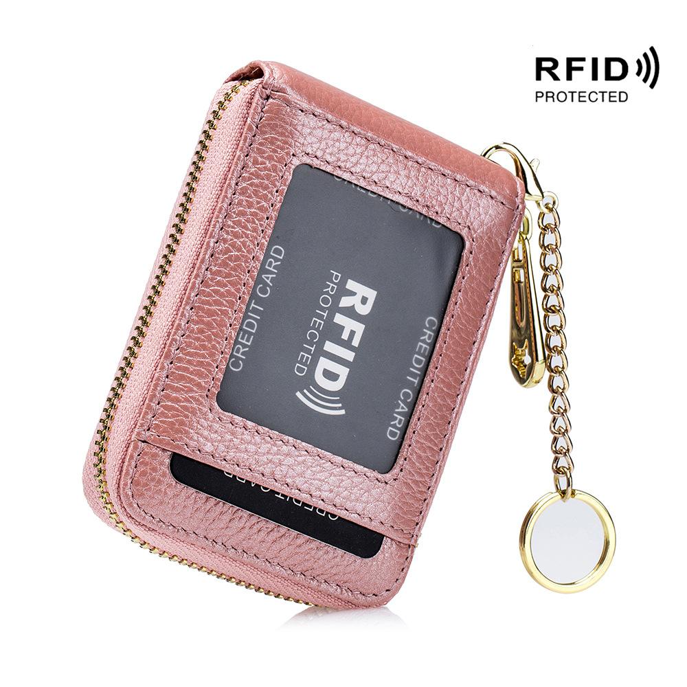 Популярный картхолдер женский изысканный RFID многофункциональный мужской картхолдер обложка для банковской карты брелок