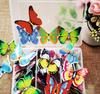 Food Grade Customize Logo Kangkai Cake Supplier Cake Ornament Edible Glutinous Wafer Rice Paper Butterfly for Cake Decorations