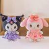 25 см Плюшевые игрушки Sanrio Куроми Мелоди Плюшевые куклы Игрушки Милые клубничные плюшевые животные Плюшевая игрушка Подушка Украшение для спальни Подарок