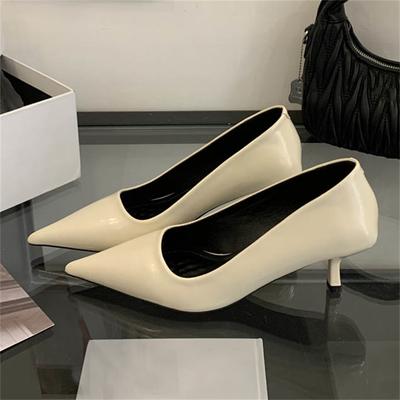 Eiyken Сексуальные Весенне-Осенние Женские Туфли-Лодочки с Острым Носком, Элегантные, на Тонком Низком Каблуке, для Стриптиза, для Выпускного Вечера, Женская Обувь