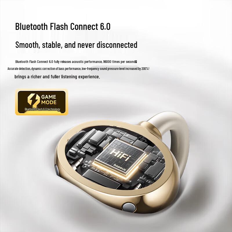 Philips TAT3469 Беспроводные спортивные наушники с открытым ухом на зажиме Bluetooth