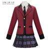 Kakegurui Yumeko Jabami Cosplay Costume Women's Anime School Uniform Outfit Fancy Dress Party Role Play Game Halloween Costumes