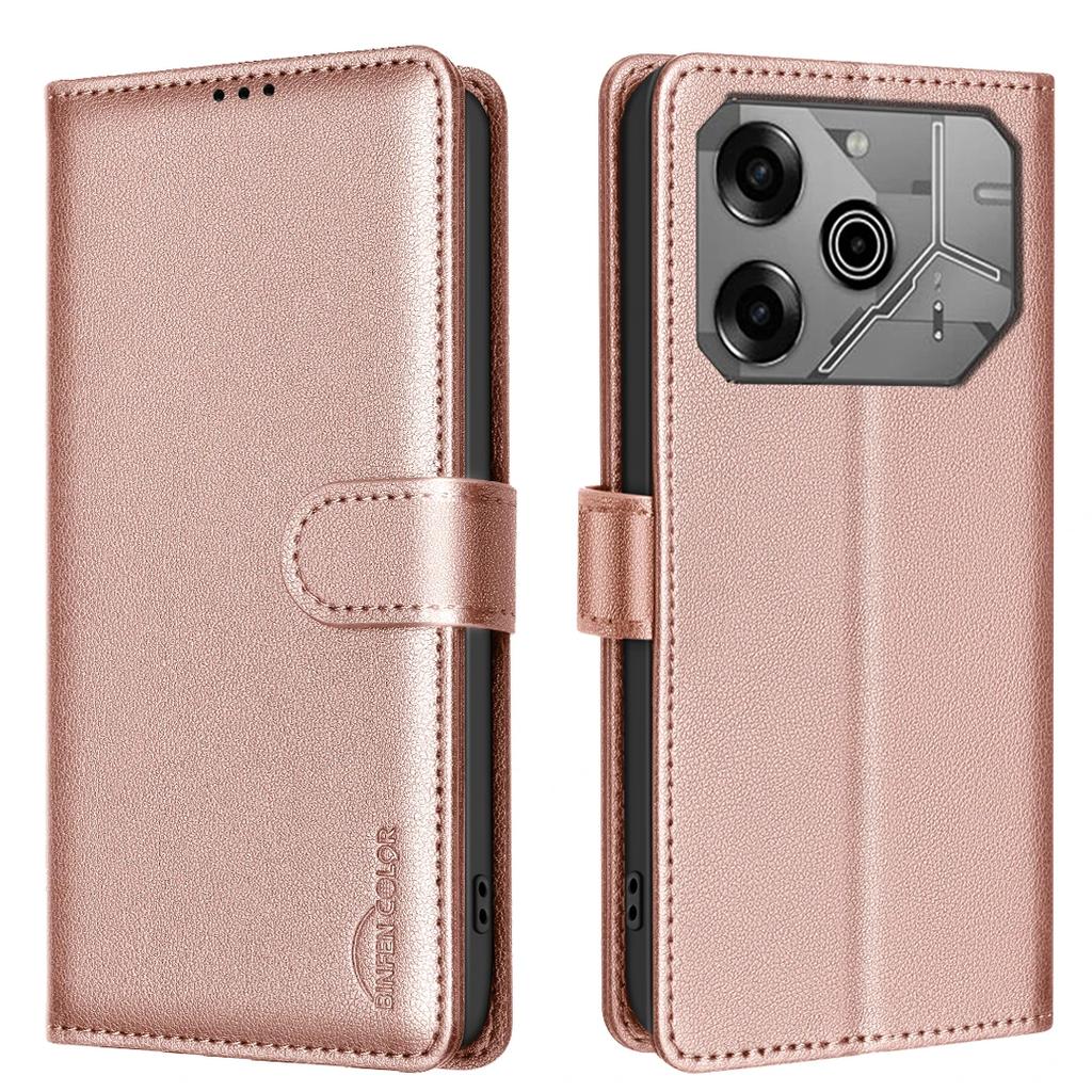 Чехол-книжка из кожи для Tecno Pova 6 Neo 5G KL 8 Pova 6 Pova 6 Pro 5G Обложка Coque Funda Отделения для карт с RFID-блокировкой