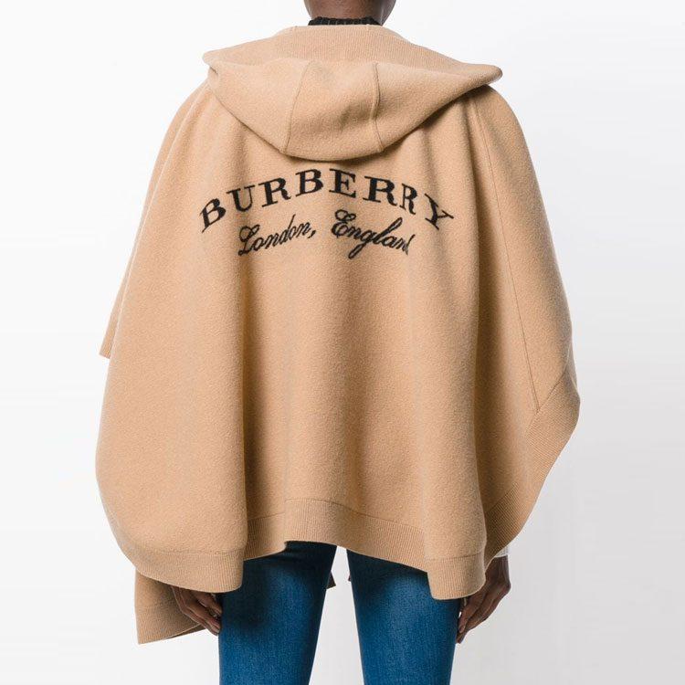 Burberry Женские верблюжьи накидки с капюшоном Умеренные Другие 40206861
