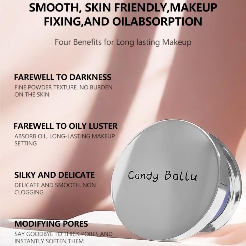 Пудра для фиксации макияжа Матовый праймер Бальзам для лица Макияж Долговечный водостойкий косметический консилер для контроля жирности Водостойкая и устойчивая к поту прессованная пудра