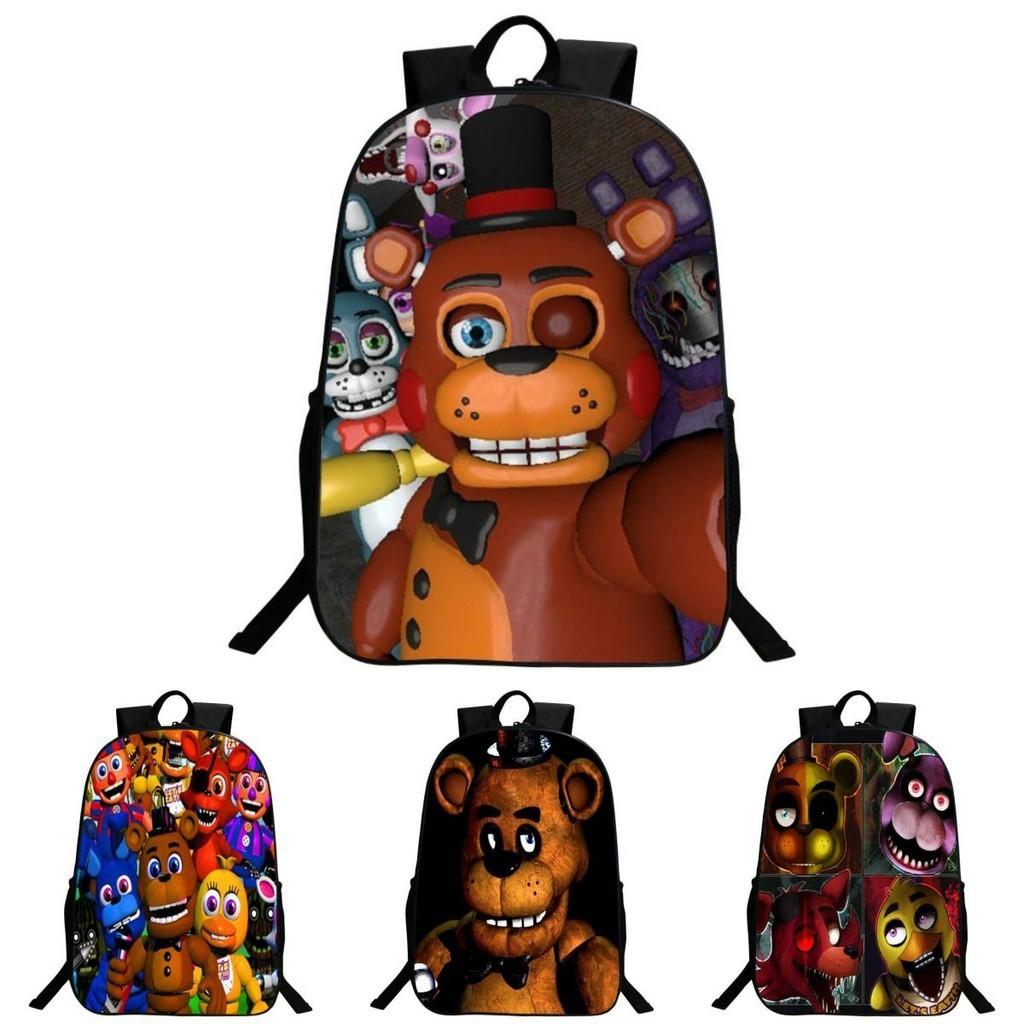 Яркий рюкзак Five Nights At Freddy's с аниме-принтом для детей и студентов
