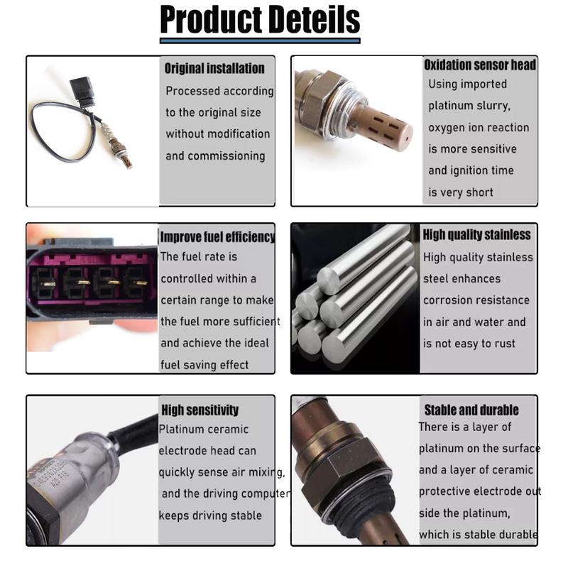 036906262D New Oxygen Sensor Lambda O2 Sensor Air Fuel Ratio For VW Seat Skoda Polo 6R Fabia Ibiza