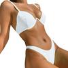 1 Set Bathing Suits Super Soft Tear-resistant Polyester High Cut Padded