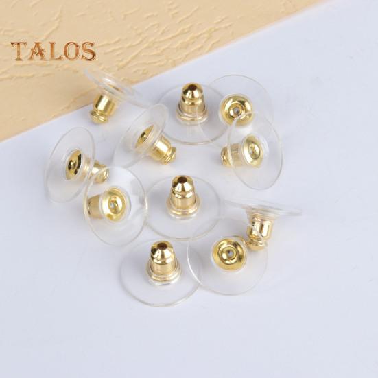 120 шт. Подставки для сережек с подушечкой Гипоаллергенные фиксаторы для сережек Акриловые подставки для сережек Замена для потерянных подставок для сережек Изготовление сережек своими руками