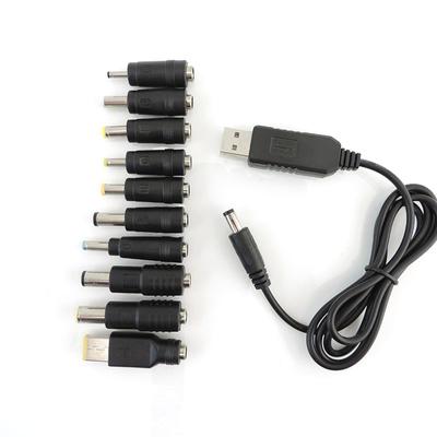 Разъем зарядного устройства постоянного тока 4,0x1,7 7,4, разъем USB, повышающий кабель, линия постоянного тока от 5 В до 9 В, 8,4 В, 12 В, повышающий преобразователь модуля