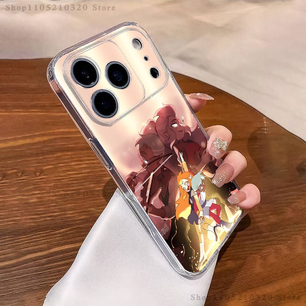 T-Чехол для телефона 'Дом-Сова Охотник' для iPhone 17,16,11,15,13,14,12,Air,Mini,Plus,Pro,Max,Plus,E Прозрачный Мягкий