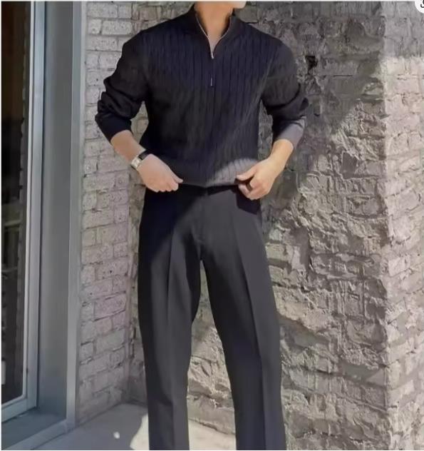 Реплика Роскошные Свитеры Мужской Свитер Джерси Корейский Отзывы Много Одежды Трикотаж Кардиган Осень Мужская Одежда Мужское Пальто Hırka