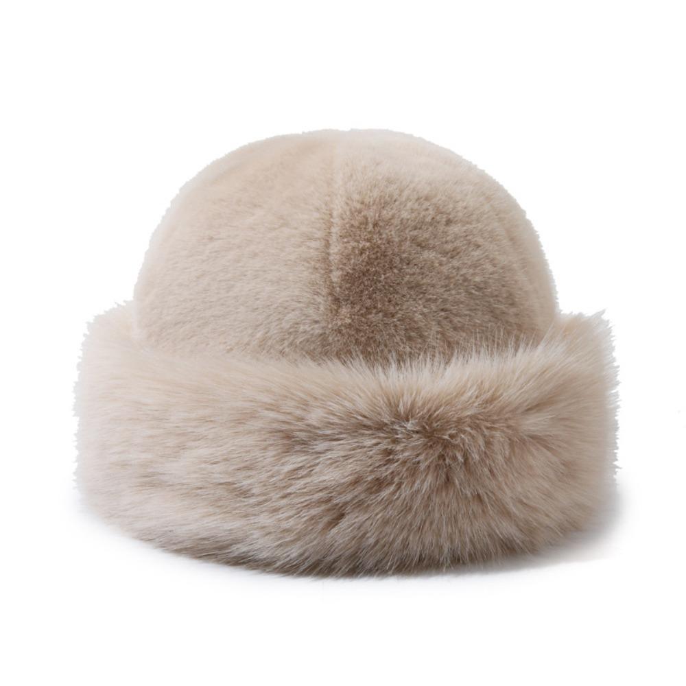Solid Earmuffs Cap Warm Berets Gifts Winter Hat  Women's