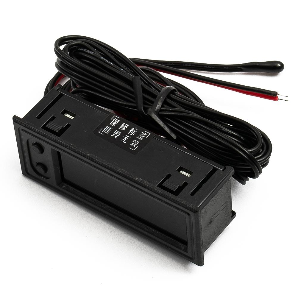 Часы автомобильный вольтметр светодиодный цифровой дисплей PP DC 5-27 В для помещений 1 шт. Красный 12 В