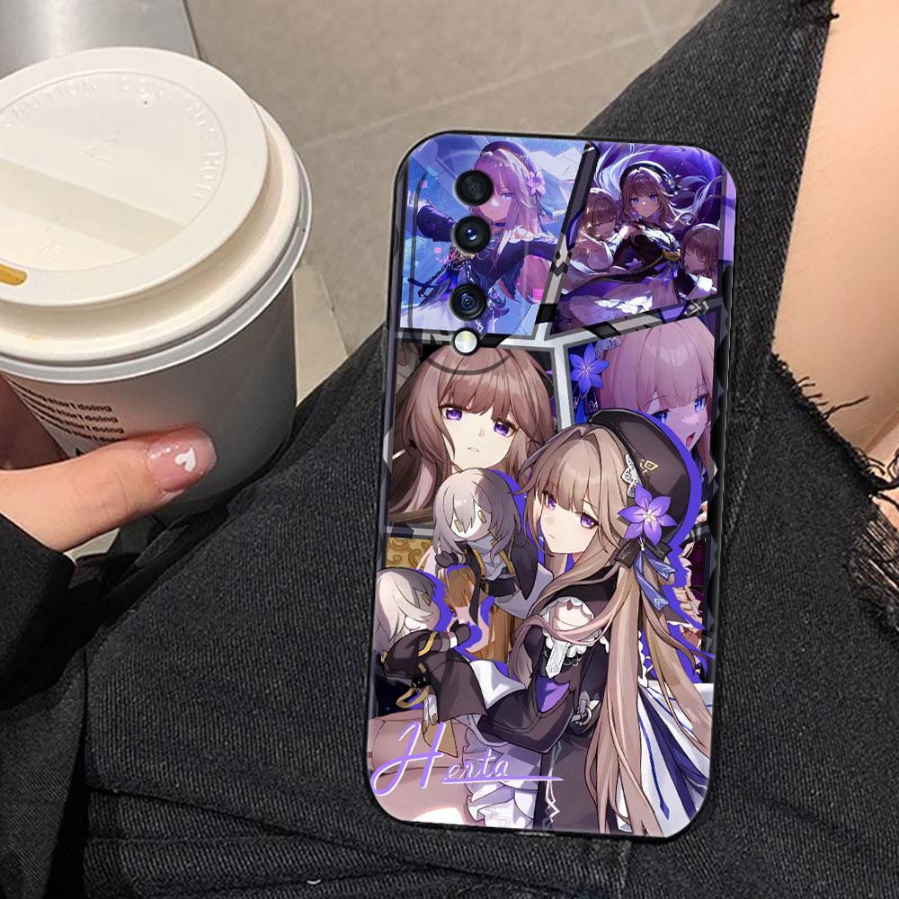 Чехол для телефона Honkai Star Rail Blade Jing Yuan Для VIVO Y04 Y15S Y16 Y17S Y19S Y21 Y22S Y28 Y29 Y35 Y36 Y39 Y50 Y51 Y72 Y100