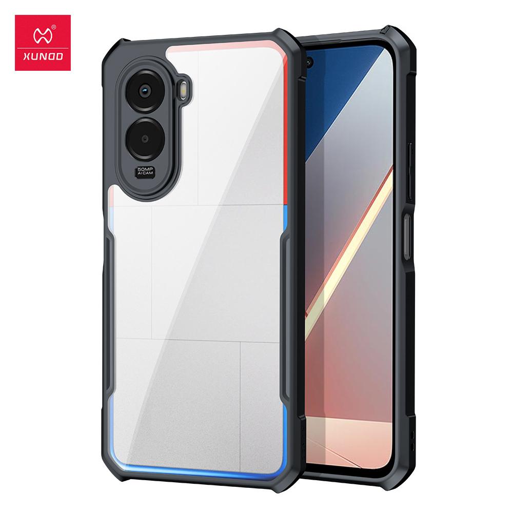 Для Xiaomi Poco M7 4G Чехол XUNDD Чехол Подушка безопасности Ударопрочный Бампер Защитные Чехлы Прозрачная Крышка для Телефона