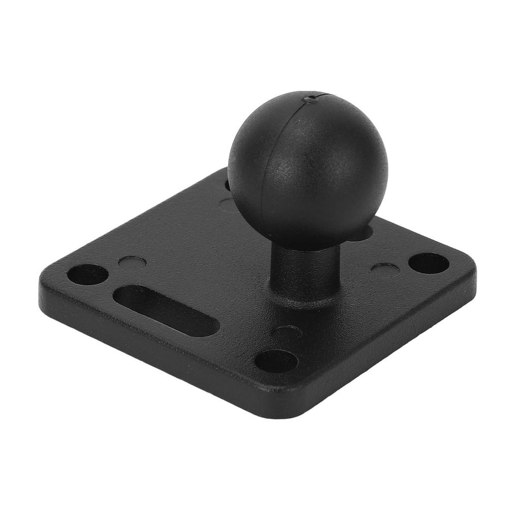 Ball Mount Base 1 Inch Rubber Ball Adapter Aluminum Alloy AMPS Square Plate for Boat Kayak Car