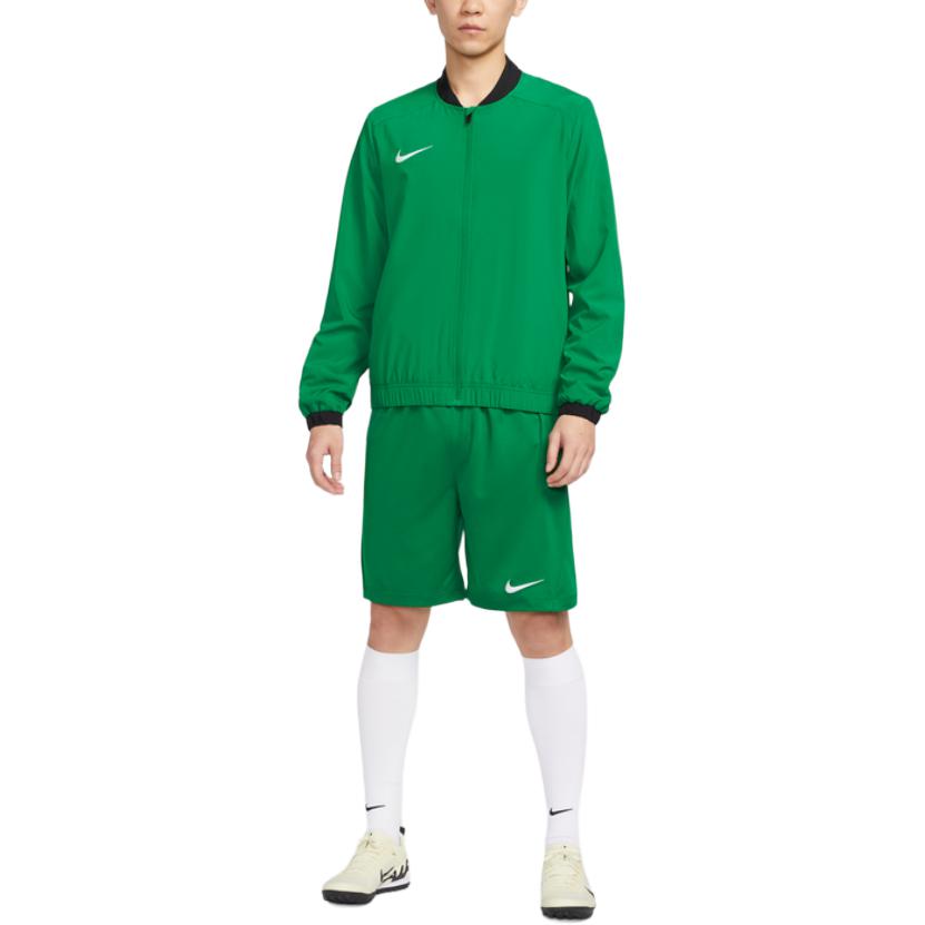 Nike Dri-Fit Academy SS25 Быстросохнущая Спортивная Мода Универсальная Куртка с Длинным Рукавом Мужская Куртка Светло-зеленый IB8903-302